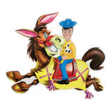 Woody Cavalo Toy Story Brinquedo Infantil Criança Menino Cor
