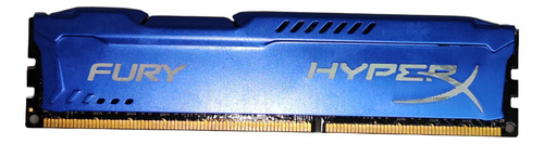 Memoria Ram Fury Gamer Color Azul 8gb 1 Hyperx Hx318c10f/8gb