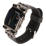 Reloj Binario Con Pantalla Digital Led Colorida Binaria Con