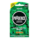 Cartera De 3 Condones Prudence Sabor Y Aroma A Menta