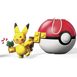 Mega Construx Pokemon Candy Cane Pikachu - Juego De Constru.