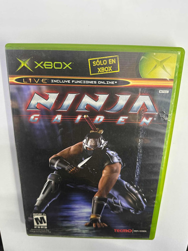 Ninja Gaiden Xbox Clasico Original Garantizado Completo