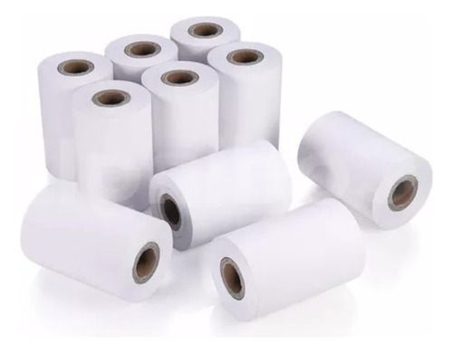 50 Rollos Papel Térmico 57mmx40mmx20mt Transbank, Redelcom