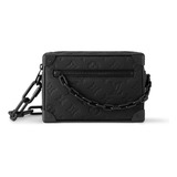 Bolso Mini Soft Trunk Taurillon Eclipse Monogram Canvas