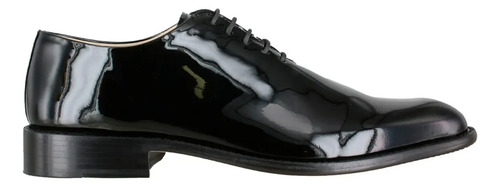 Zapato Hombre Carlo Ronaldi 1009 Charol Negro Cuero Formal