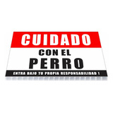 Letrero Cuidado Con El Perro 15x25cm Aragonmx De Sign Depot