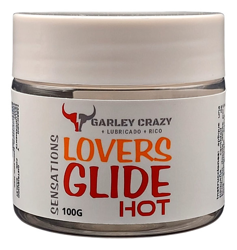 Garley Crazy Lovers Glide Sensations 100g Lubricante Extra Grueso Anal Vaginal Masajes Hot