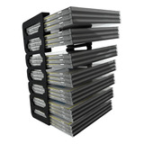 Rack Cd Triple Y Doble Pared Soporte Muro Para Cd