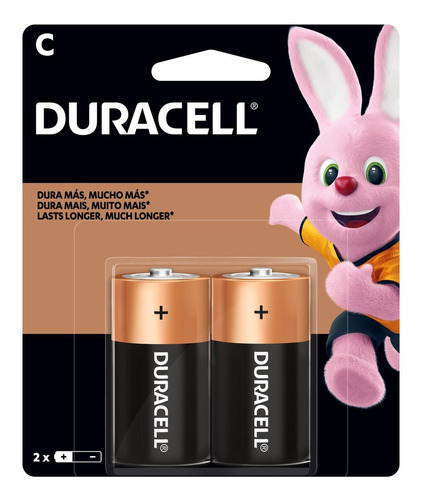 Kit 96 Pilhas Alcalina Duracell Media C 