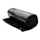 Plastico O Polietileno Negro 6m Ancho X 30m De Largo Cal.600