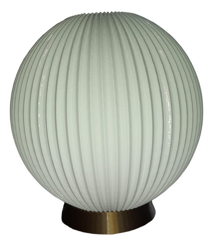 Lámpara De Mesa Modelo Esférica, Led E14