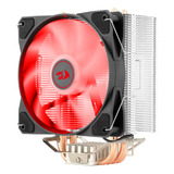 Cooler Amd Intel Redragon Tyr Cc-9104r Led Vermelho