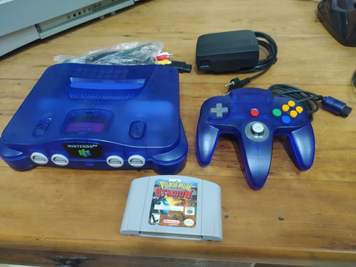 Nintendo 64 Roxo Uva Translúcido Série Multi Sabores+pokémon