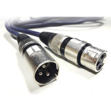 Cable Microfono Xlr M/h 6 Mt. Balanceado Reforzado Puresonic