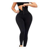 Leggin Costillero Tipo Corset Dama Por Tallas Gym Casual