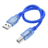 Cable Usb Tipo A Usb Tipo B 50cm Para Arduino Uno Mega 101