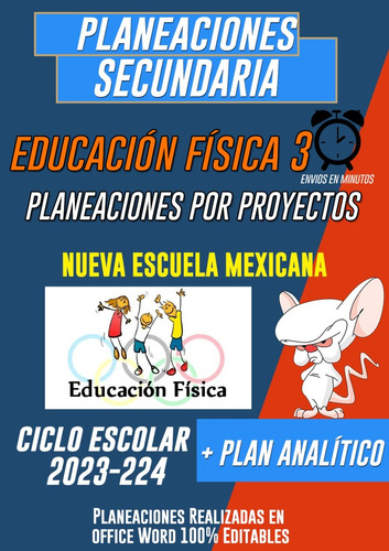 Planeación Educacion Fisica 3 Por Proyectos Secundaria