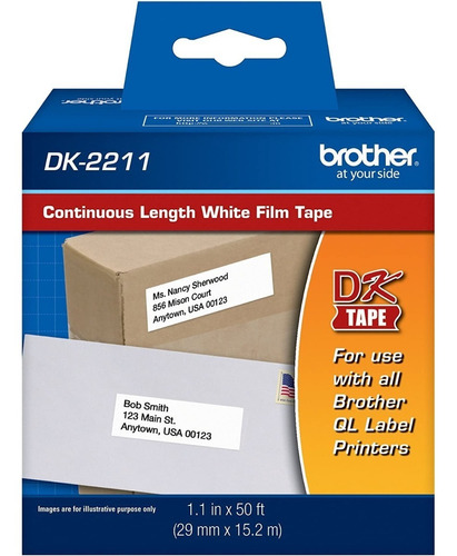 Rollo Continuo Durable Bl Dk-2211 P/ Impresora Ql - Brother 