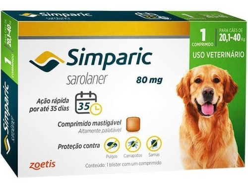 Simparic 20,1 A 40 Kg (80 Mg) 1 Uni