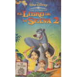 El Libro De La Selva 2 Vhs Walt Disney Español Latino Nuevo