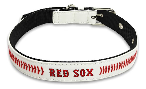 Collar Para Perros Beisbol De Cuero 