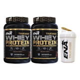 2 Whey Protein Ena True Made Proteína Isolate  + Shaker