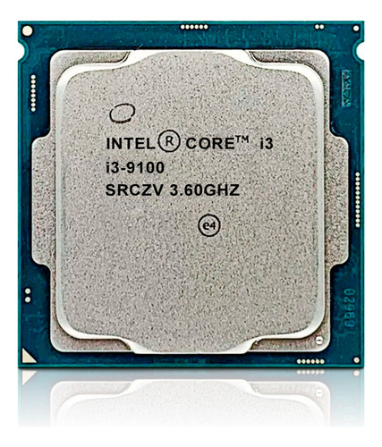 Processador 1151 Core I3-9100 4.2ghz/6mb S/ Cooler Tray 9°g