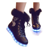 Zapatillas Luminosas Para Niños Zapatos Con Luz Led