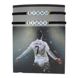 Pulseras Cr7 Moda Par Regalo Amisitad Futbol