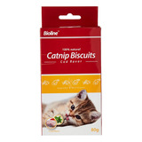 Snack Galletas Para Gatos De Catnip Y Bacalao Bioline