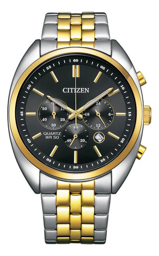 Reloj Citizen An821455e Para Hombre Cronógrafo Marcador24hrs