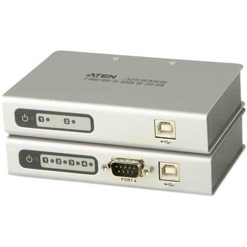 Aten Usb A Serial Rs232 Hub Uc4852