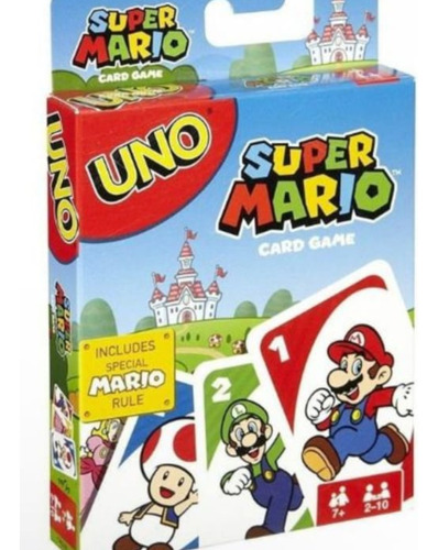 Juego Cartas Uno Super Mario Bross