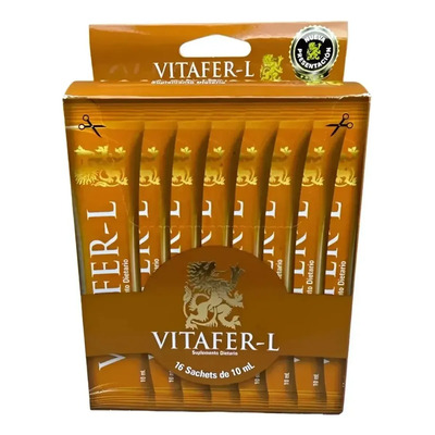 Vitafer Caja  16 Sobres 10ml | Envío gratis