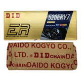 Cadena 520 Erv7 Did Japón Exclusive Racing 520 X 120 Dorado
