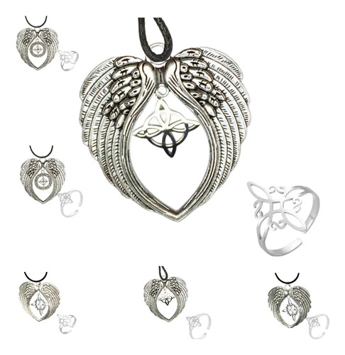Jgo Nudo De Bruja Curado+ Alas Angel+ Anillo A Escoger R525r