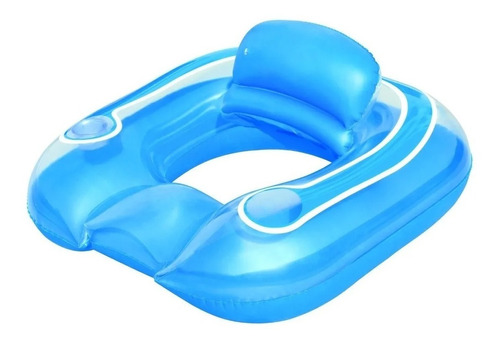 Colchoneta Inflable Bestway Para Agua Sillon 43097 Posa Vaso