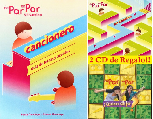 Cancionero Guía De Letras Y Acordes Cristiano + 2 Cd