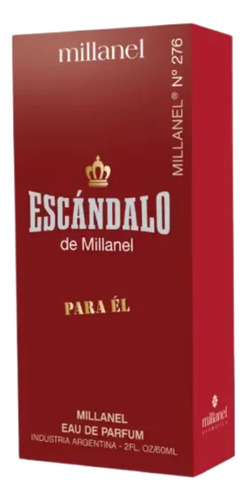 Perfume Escándalo Millanel Scandal 60ml N276 