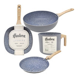 Set 4 Piezas Especiales Granito Ceramica Antiad. Hudson Hsk