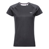 Polera Mujer Lippi Core Q-dry Breathing T-shirt Negro