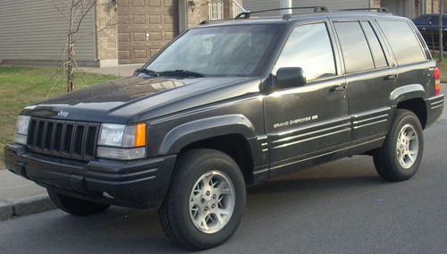 Parrilla Negra Grand Cherokee Zj 1993 1998 Crown Foto 4