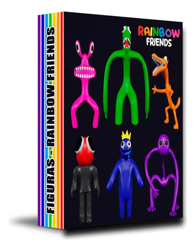 Archivos Stl Rainbow Friends Figuras Roblox Blue Red Purple