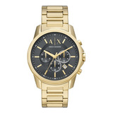 Relógio Ax-armani Exchange Dourado Ax1721b1