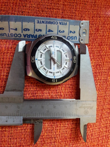 Relógio Casio Antigo Aq-164w Não Funciona Leia Descrição