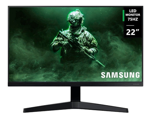 Monitor Gamer Samsung Led 22 Fhd Super Slim 75hz Panel Ips