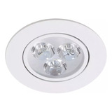 Spot Super Led 3w Redondo Direcionável Sanca Teto 6000k