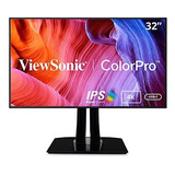 Monitor Ips 4k Viewsonic 32'' Vp3268a-4k Con Ergonomía