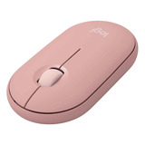 Mouse Logitech Pebble 2 M350s Sem Fio Rose - 910-007048