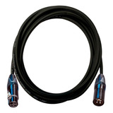 Cabo P/ Microfone Santo Angelo & Neutrik Xlr 3 Metros